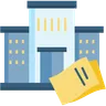 Edificio della Pubblica Amministrazione, icona gov-tech